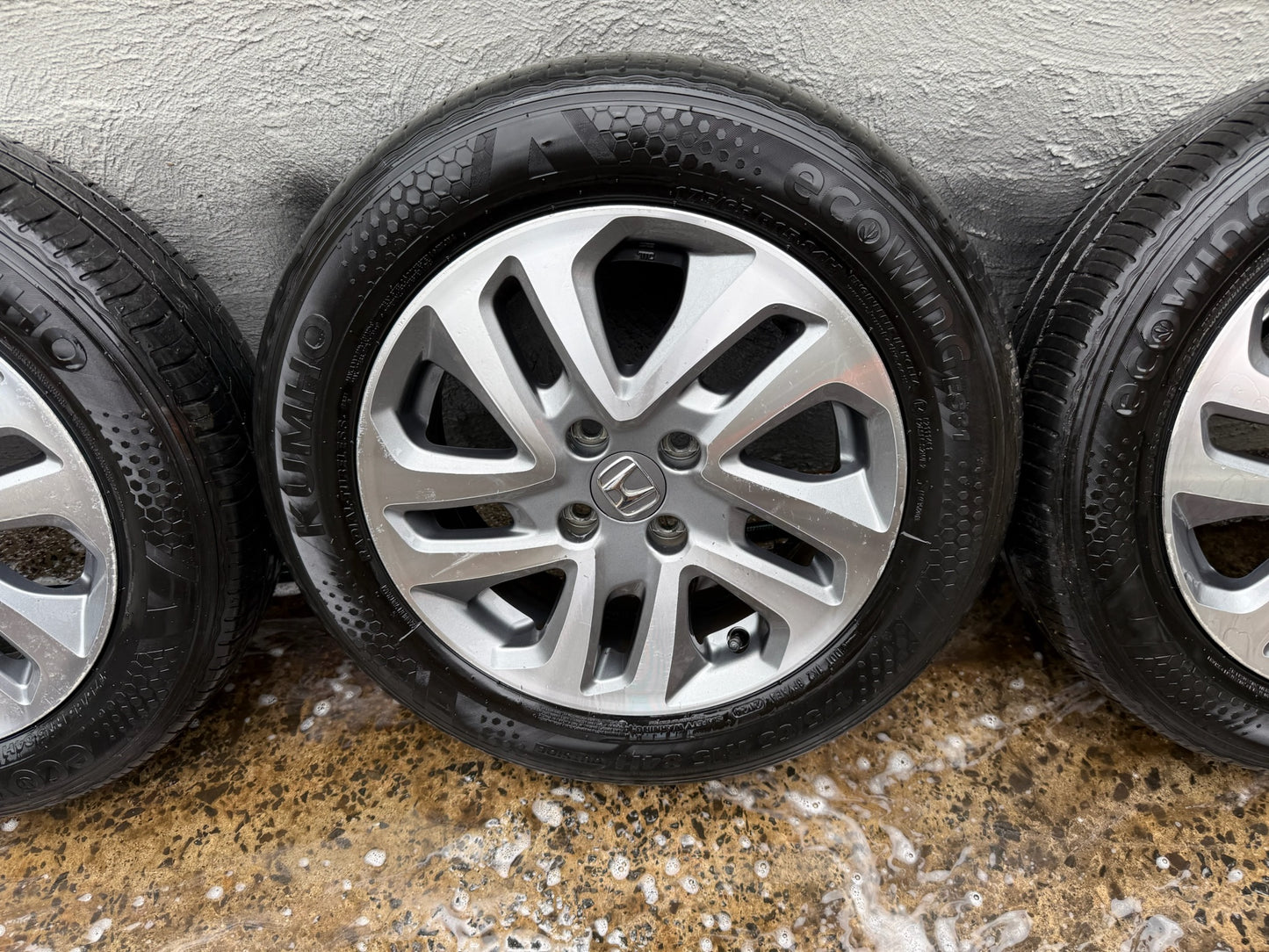 Honda City 15” Alloy Wheels with Good Tyres