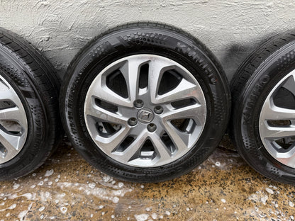 Honda City 15” Alloy Wheels with Good Tyres