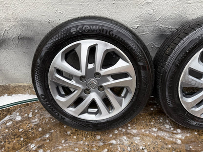 Honda City 15” Alloy Wheels with Good Tyres