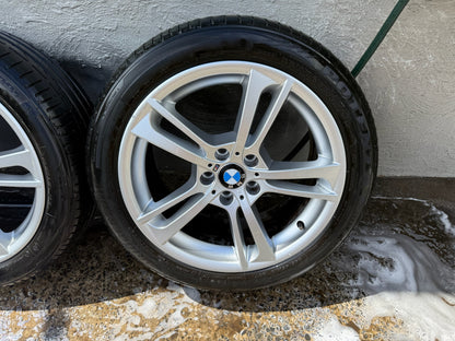 BMW X3 X4 19” Staggered Alloy Wheels with Good Tyres