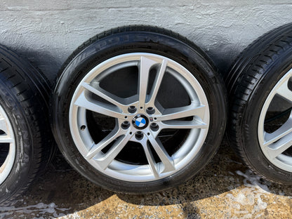 BMW X3 X4 19” Staggered Alloy Wheels with Good Tyres