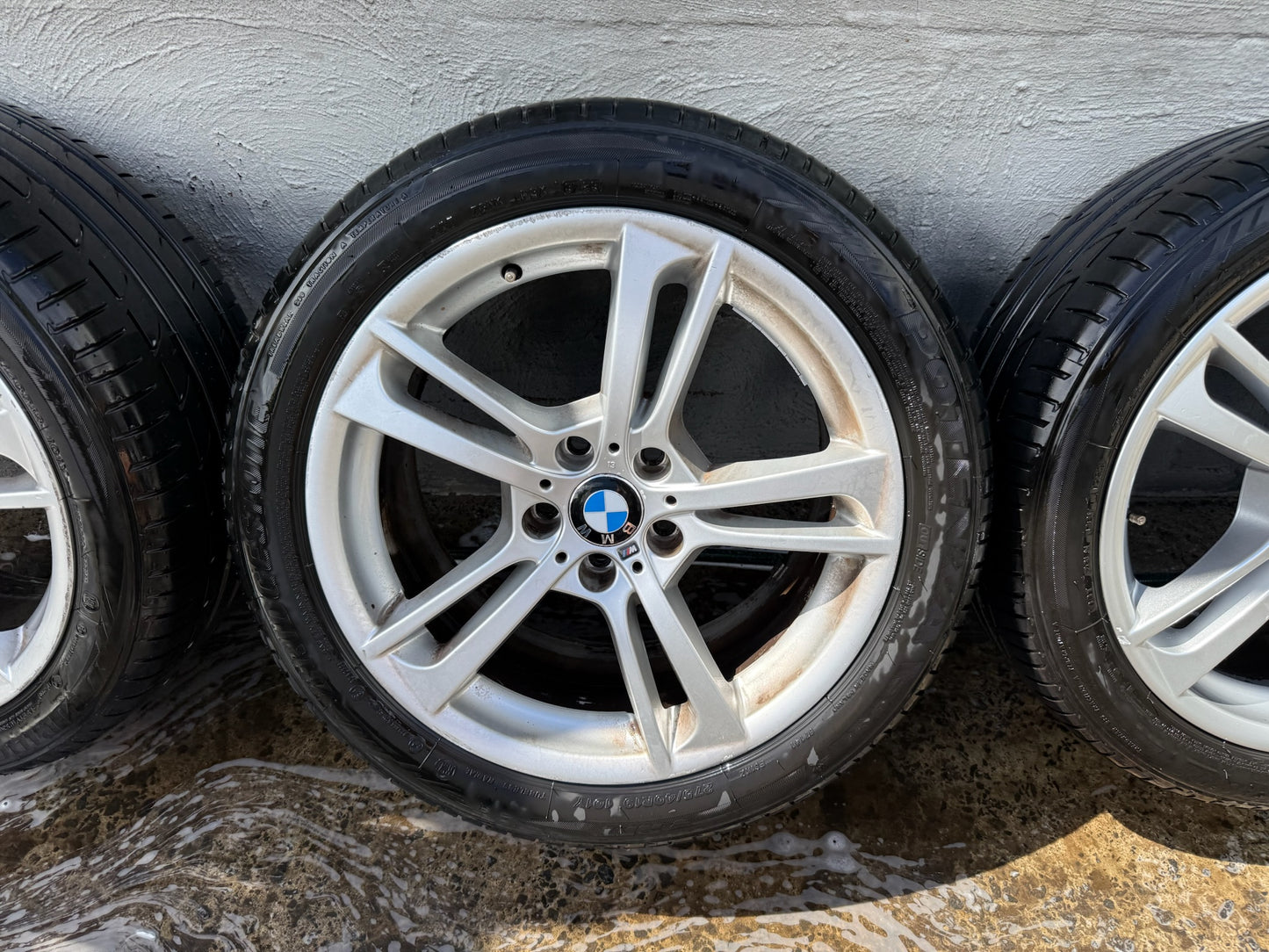 BMW X3 X4 19” Staggered Alloy Wheels with Good Tyres