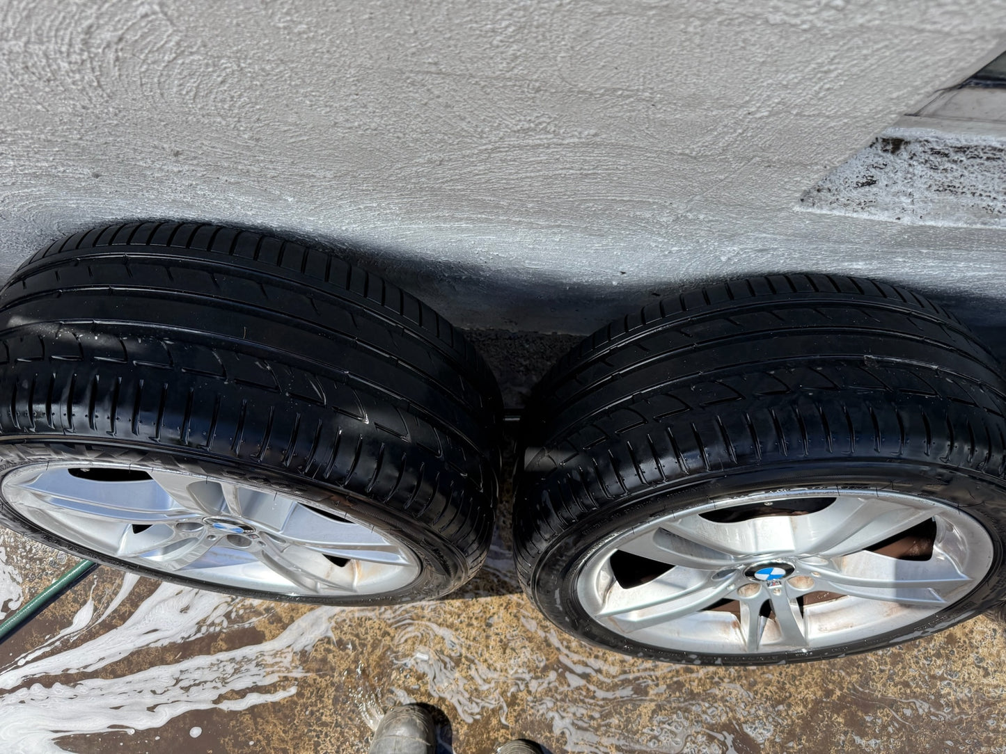 BMW X3 X4 19” Staggered Alloy Wheels with Good Tyres