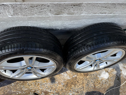 BMW X3 X4 19” Staggered Alloy Wheels with Good Tyres