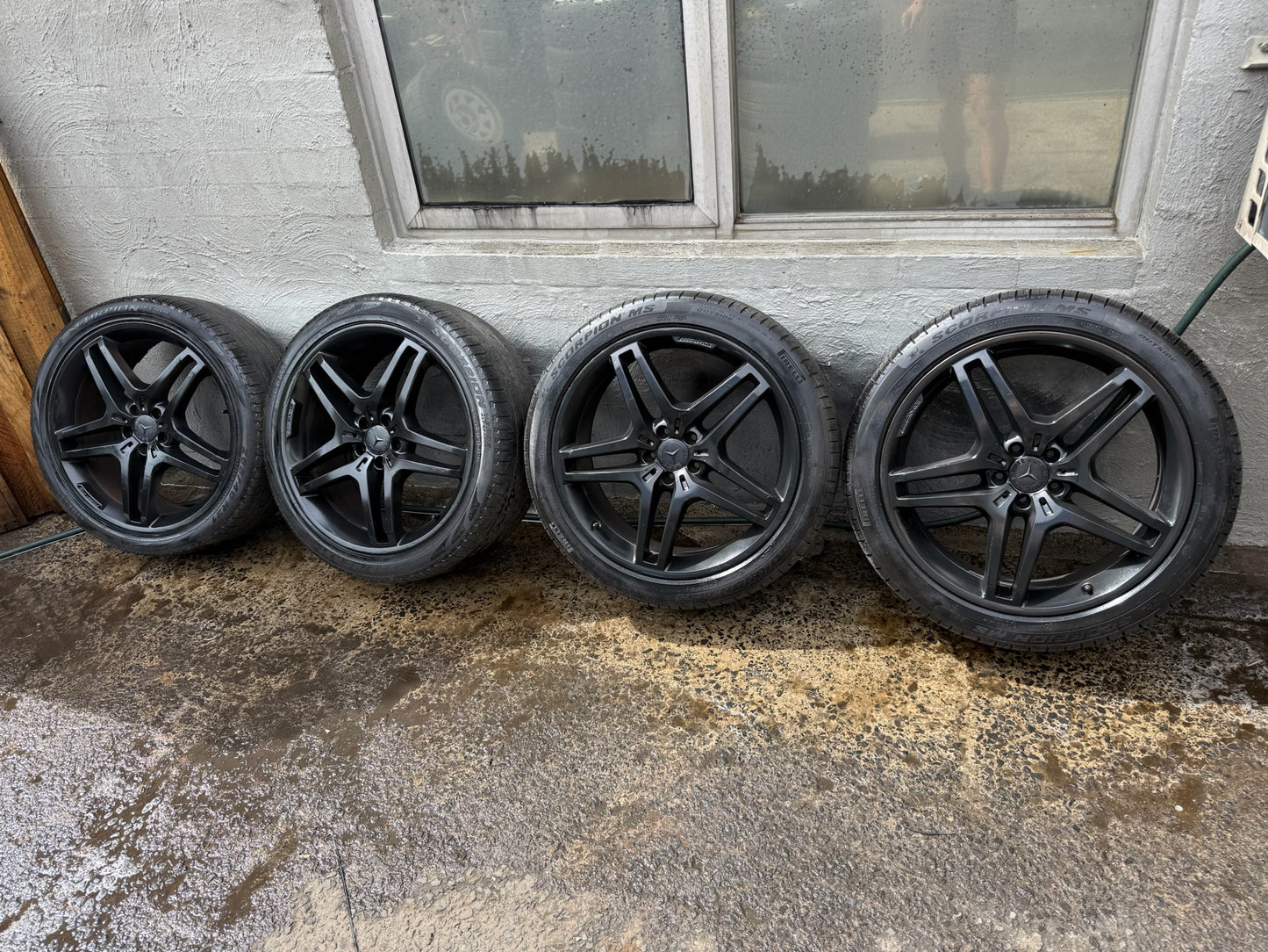 Mercedes Benz AMG ML GLE Black 21” Alloy Wheels with Tyres