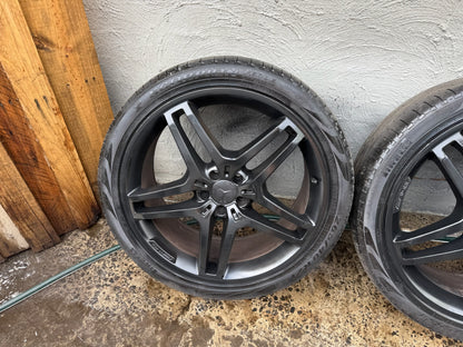 Mercedes Benz AMG ML GLE Black 21” Alloy Wheels with Tyres