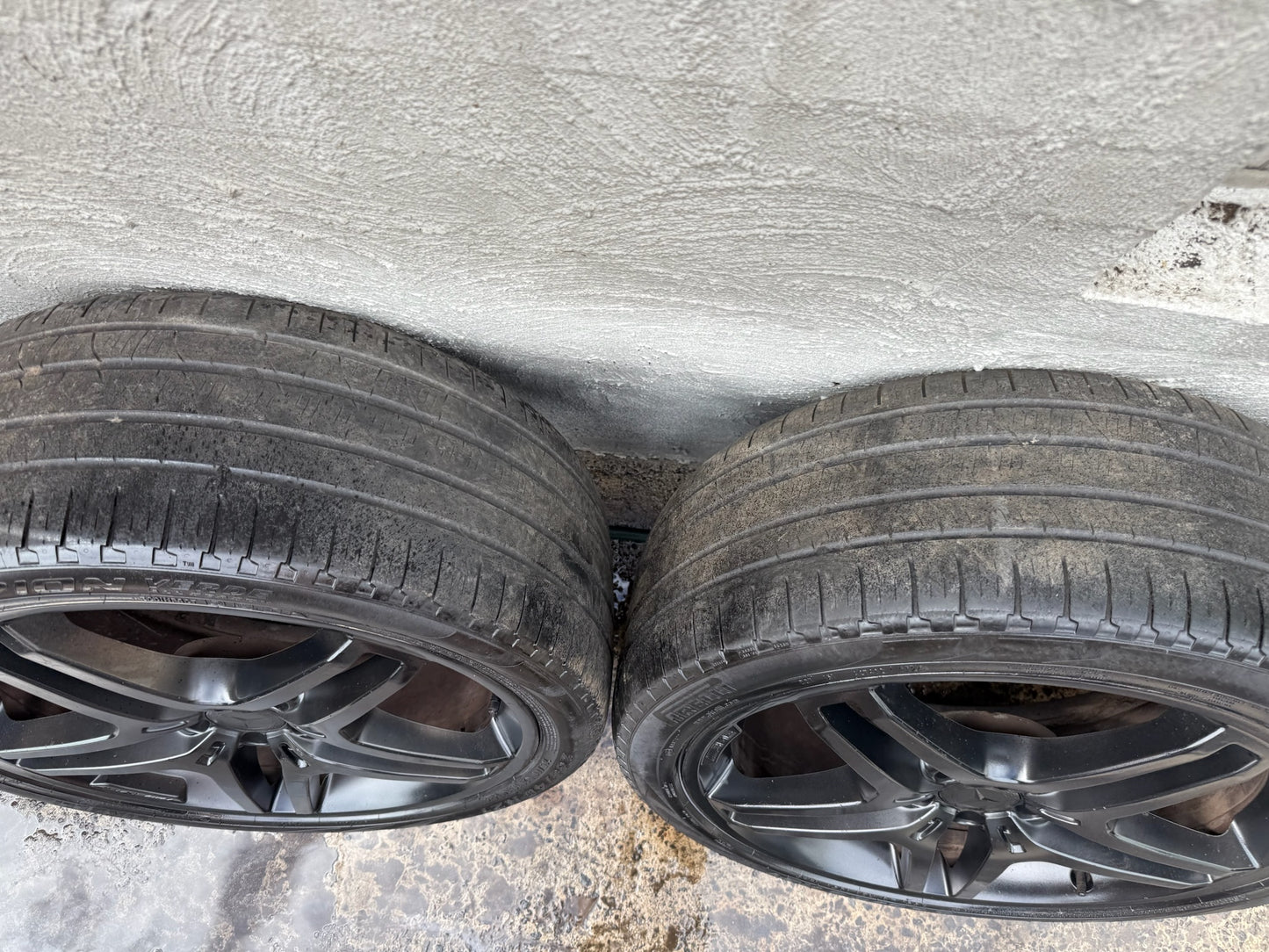 Mercedes Benz AMG ML GLE Black 21” Alloy Wheels with Tyres