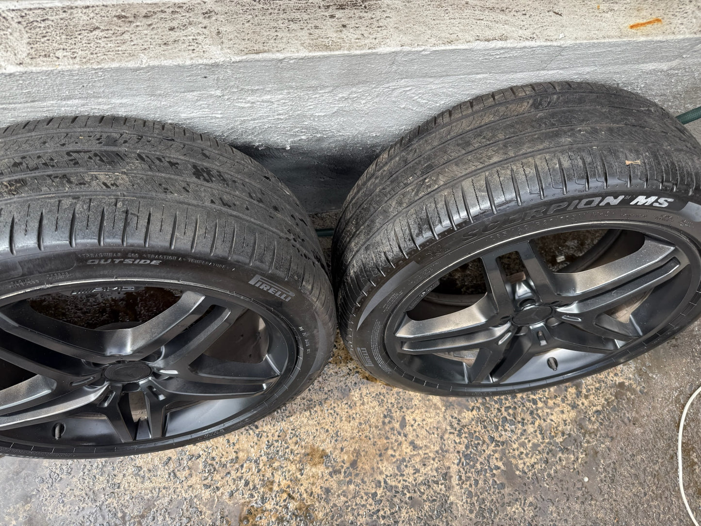 Mercedes Benz AMG ML GLE Black 21” Alloy Wheels with Tyres