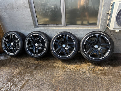 Mercedes ML63 21” Alloy Wheels with Excellent Tyres