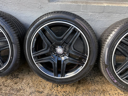 Mercedes ML63 21” Alloy Wheels with Excellent Tyres