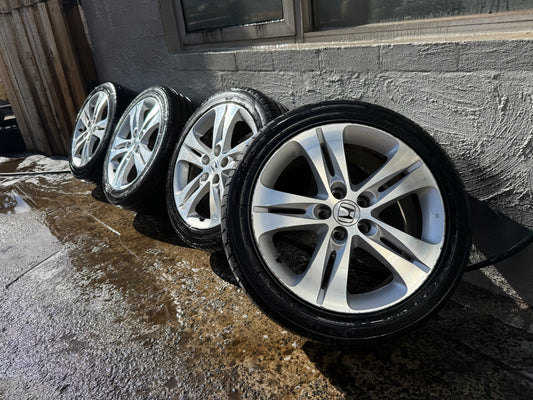 Honda Accord 18” Alloy Wheels with Good Tyres