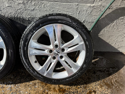 Honda Accord 18” Alloy Wheels with Good Tyres