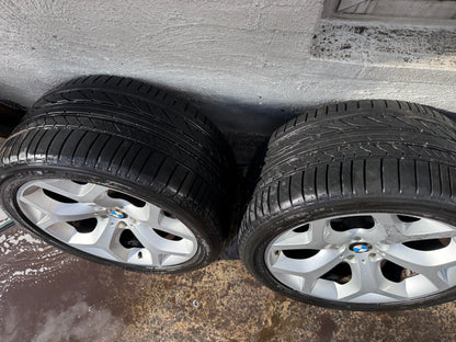 BMW X5 X6 20” Staggered Alloy Wheels with Excellent Tyres