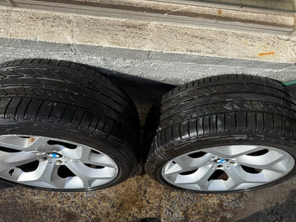 BMW X5 X6 20” Staggered Alloy Wheels with Excellent Tyres