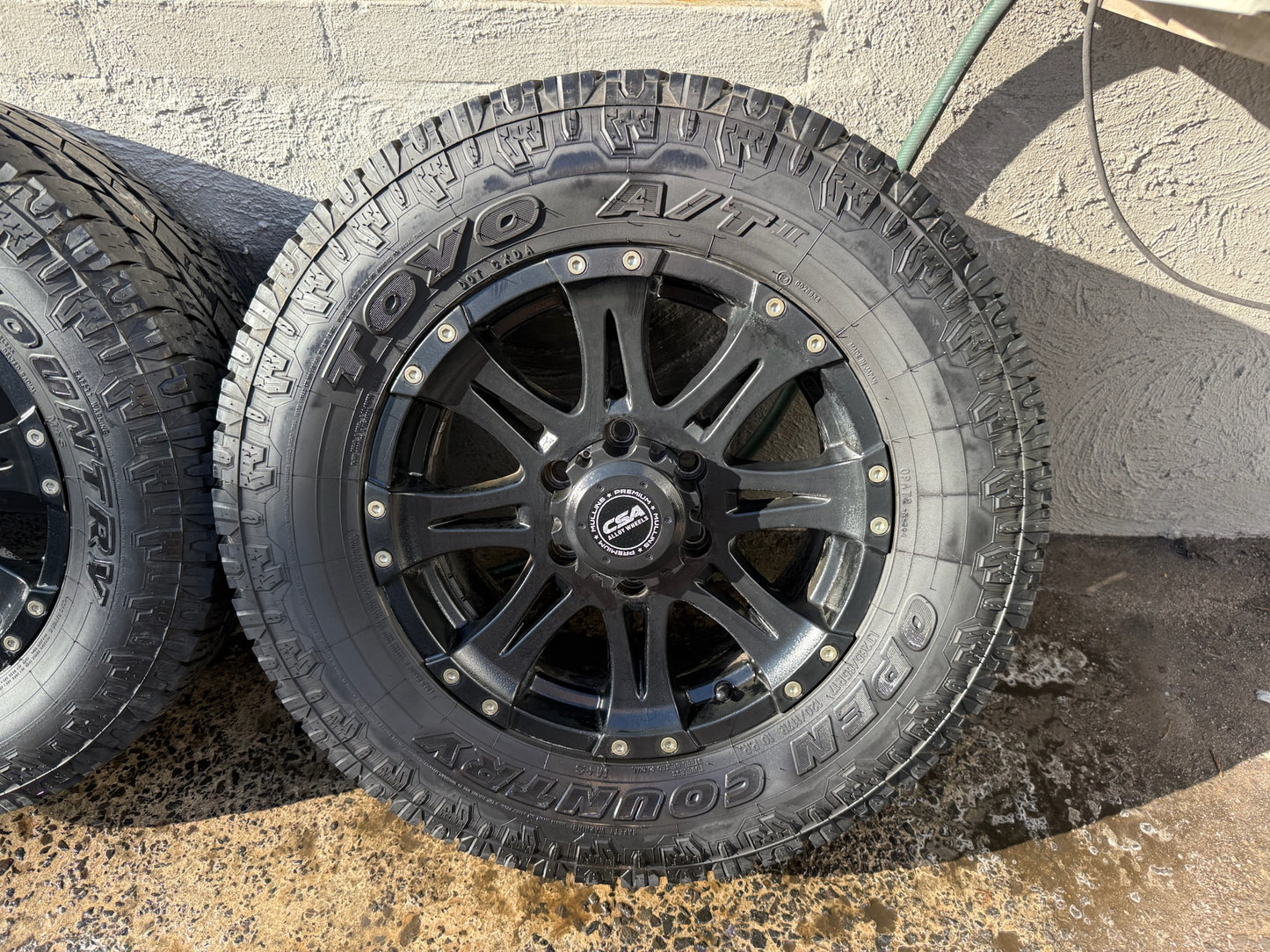 Toyo Open Country A/T Tyres 6 Stud CSA Steel Rims