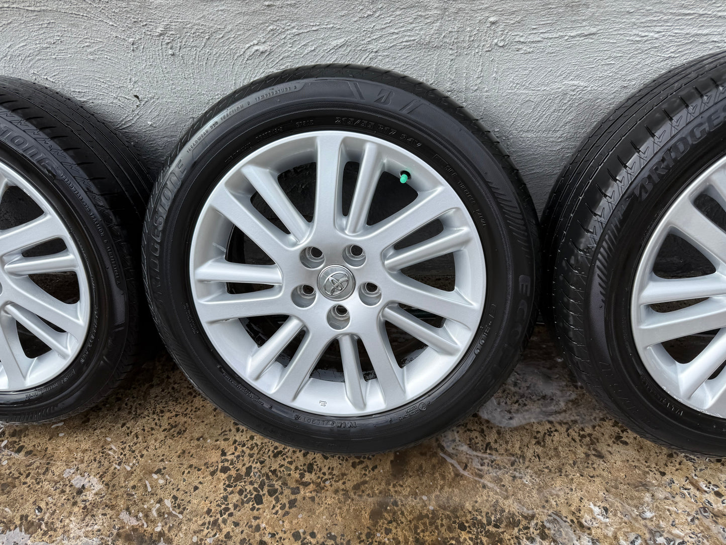 Toyota Aurion 17” Alloy Wheels with Good Tyres