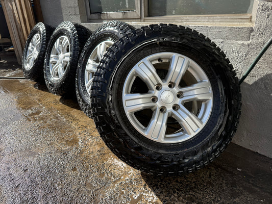 Ford Ranger/Everest 17” Alloy Wheels with Excellent Tyres