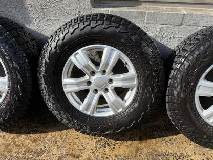 Ford Ranger/Everest 17” Alloy Wheels with Excellent Tyres
