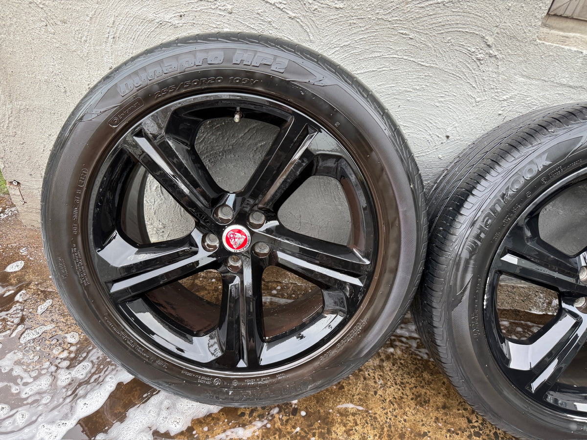Jaguar F-Pace 20” Alloy Wheels with Good Tyres