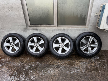 Toyota RAV4 17” Alloy Wheels with Good Tyres