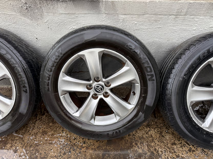 Toyota RAV4 17” Alloy Wheels with Good Tyres