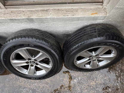 Toyota RAV4 17” Alloy Wheels with Good Tyres