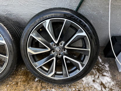 Toyota Corolla 18” Alloy Wheels with Tyres