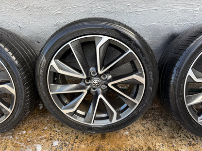 Toyota Corolla 18” Alloy Wheels with Tyres