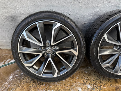 Toyota Corolla 18” Alloy Wheels with Tyres