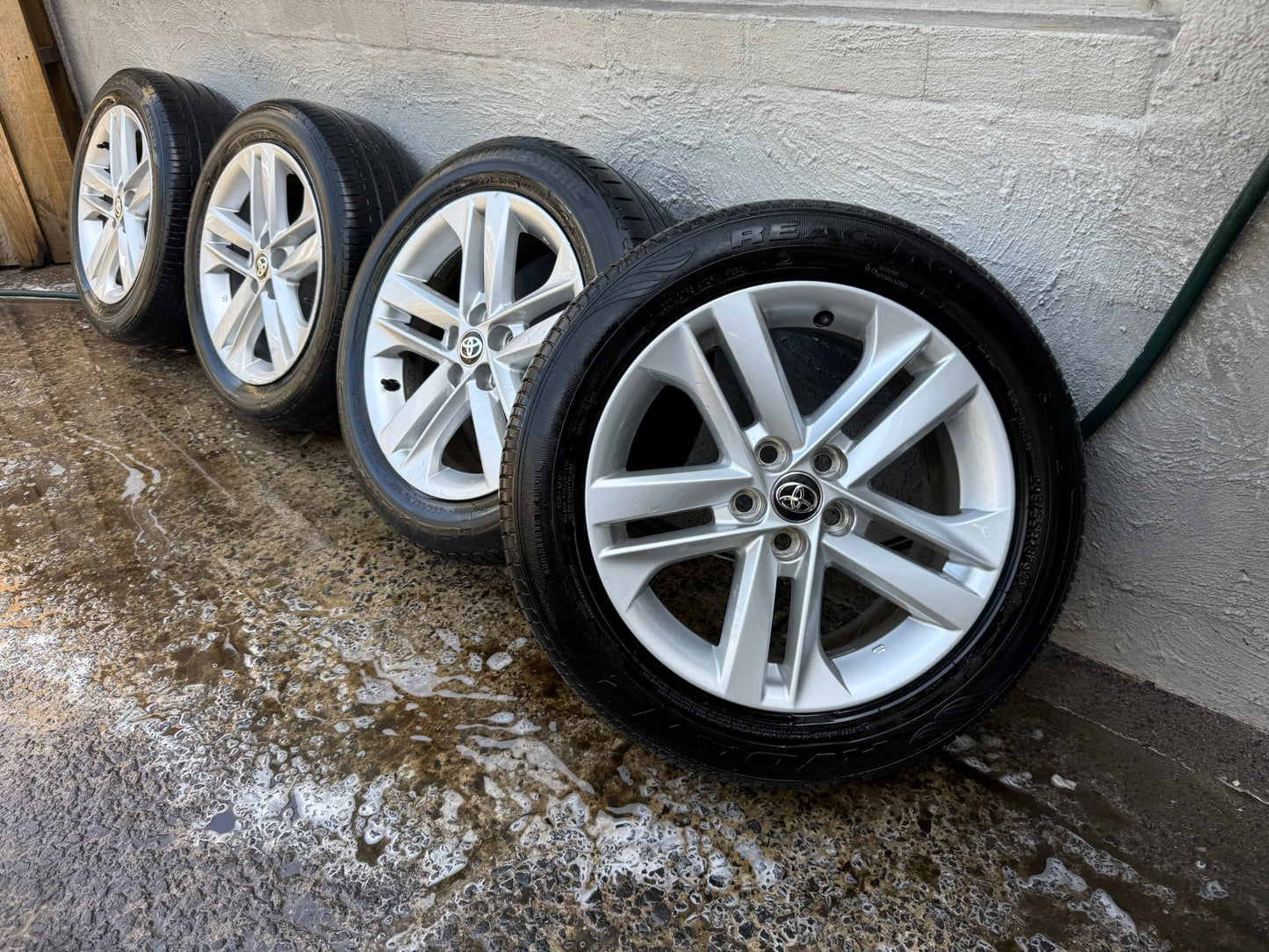Toyota Corolla 16” Alloy Wheels with Good Tyres