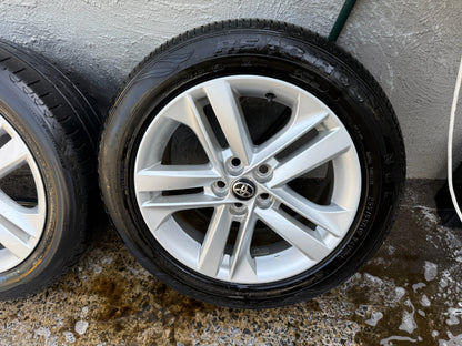 Toyota Corolla 16” Alloy Wheels with Good Tyres