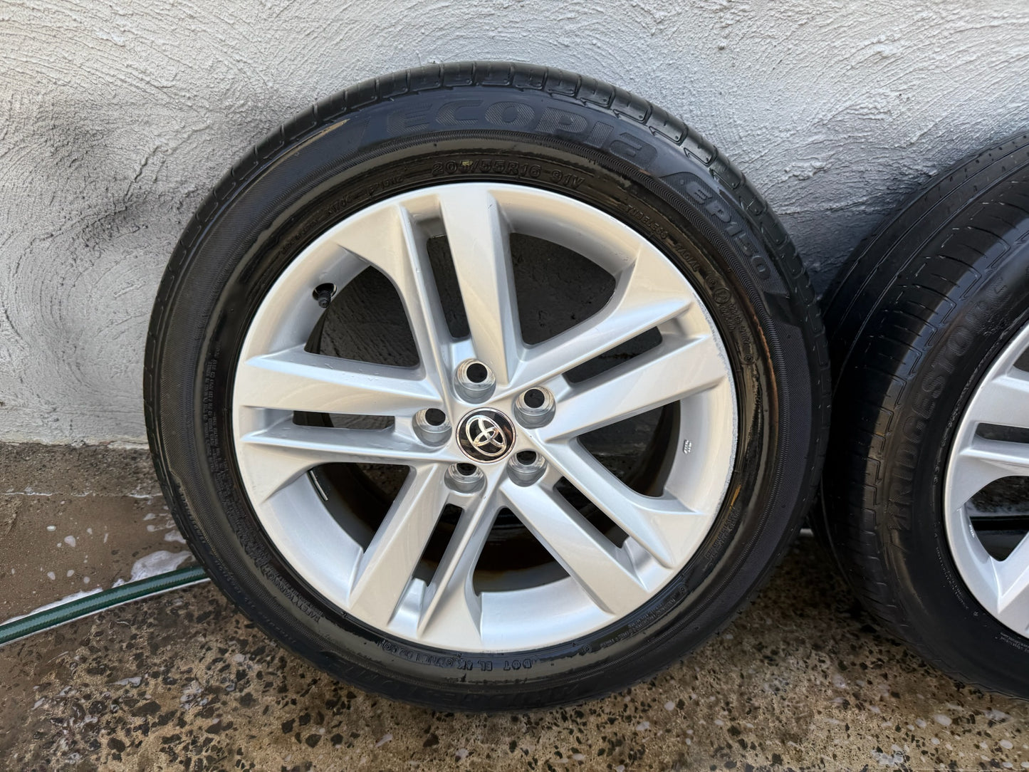 Toyota Corolla 16” Alloy Wheels with Good Tyres
