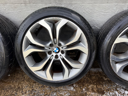 BMW X6 E71 20” Staggered Alloy Wheels with Tyres
