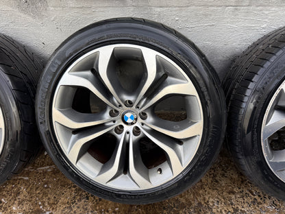 BMW X6 E71 20” Staggered Alloy Wheels with Tyres