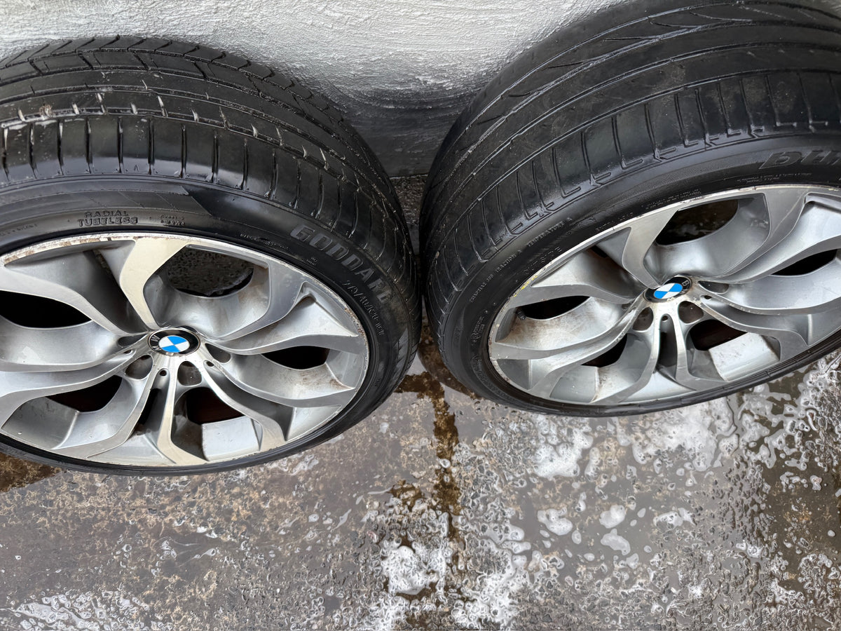 BMW X6 E71 20” Staggered Alloy Wheels with Tyres