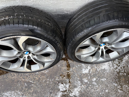 BMW X6 E71 20” Staggered Alloy Wheels with Tyres