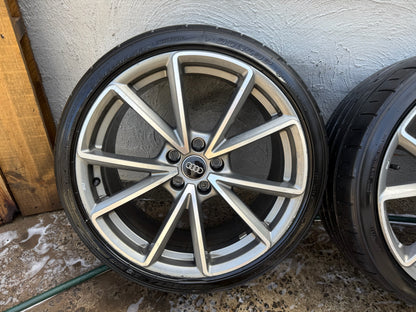 Audi A3/S3 19” Alloy Wheels with Good Tyres