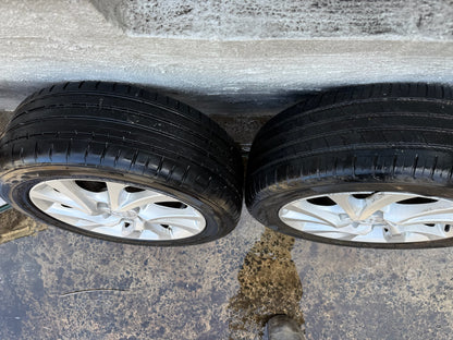 Toyota Corolla 16” Alloy Wheels with Good Tyres.