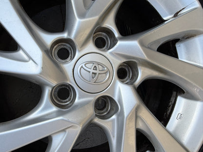 Toyota Corolla 16” Alloy Wheels with Good Tyres.