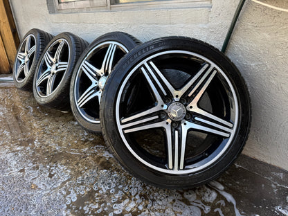 Mercedes Benz AMG A-Class 18” Alloy Wheels with Good Tyres