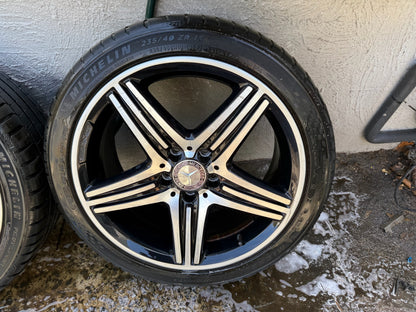 Mercedes Benz AMG A-Class 18” Alloy Wheels with Good Tyres