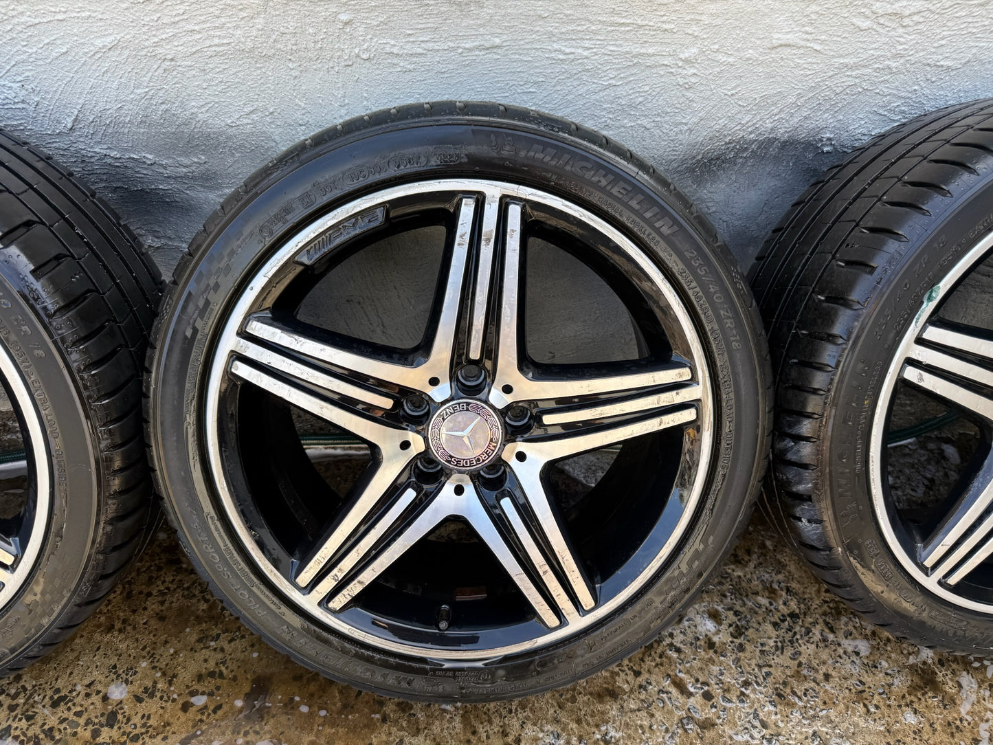 Mercedes Benz AMG A-Class 18” Alloy Wheels with Good Tyres