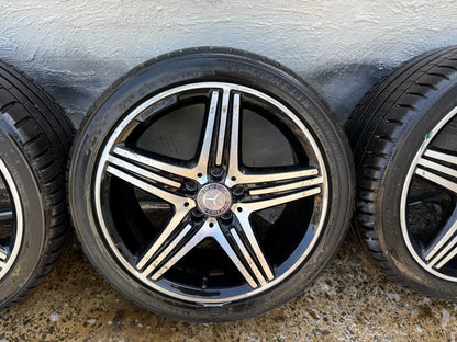 Mercedes Benz AMG A-Class 18” Alloy Wheels with Good Tyres