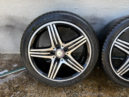 Mercedes Benz AMG A-Class 18” Alloy Wheels with Good Tyres