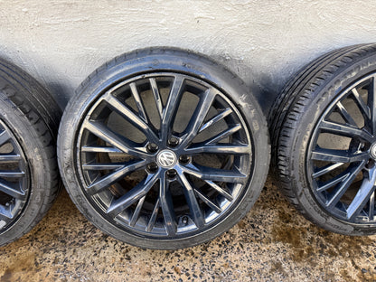 Volkswagen Polo 17” Alloy Wheels with Good Tyres