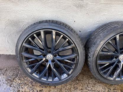 Volkswagen Polo 17” Alloy Wheels with Good Tyres