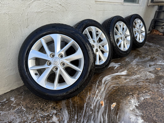 Toyota Corolla 16” Alloy Wheels with Good Tyres