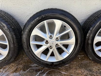 Toyota Corolla 16” Alloy Wheels with Good Tyres