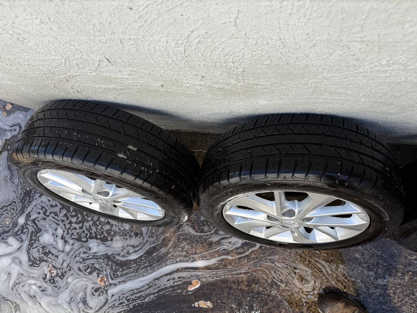 Toyota Corolla 16” Alloy Wheels with Good Tyres