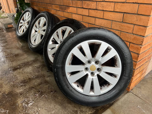 Subaru Tribeca 18" Alloy Wheels with Good Tyres
